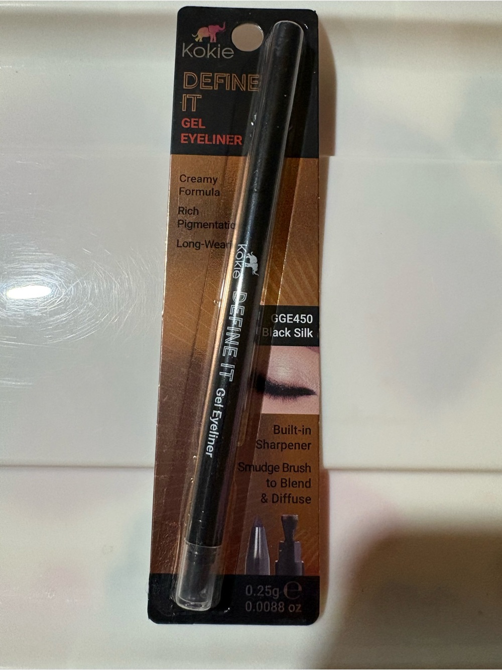 Kokie Define It Gel Eyeliner - Black Silk